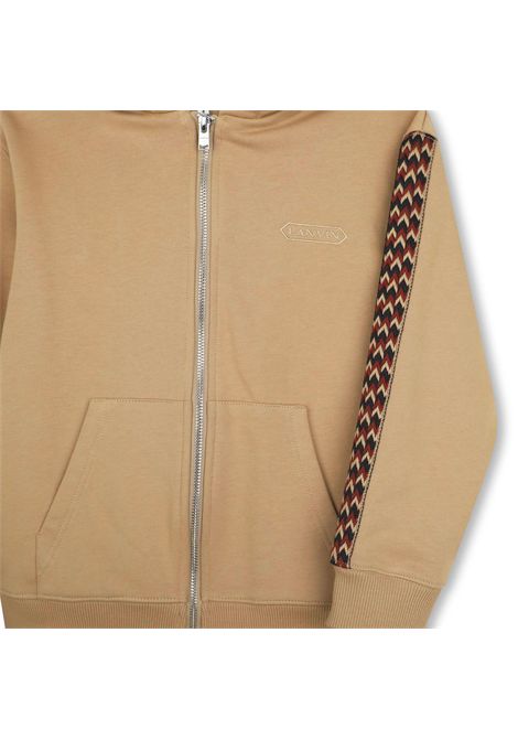 Felpa con cappuccio LANVIN KIDS | N30424276
